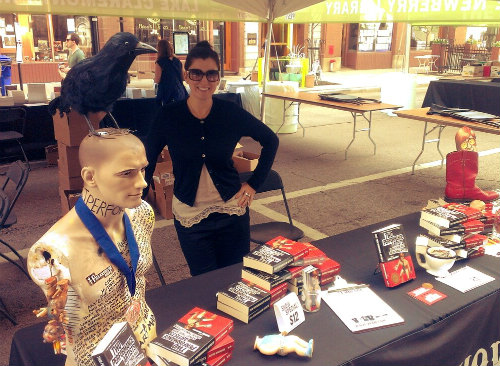 The Freakshow Books booth at Chicago's Printers Row literary festival