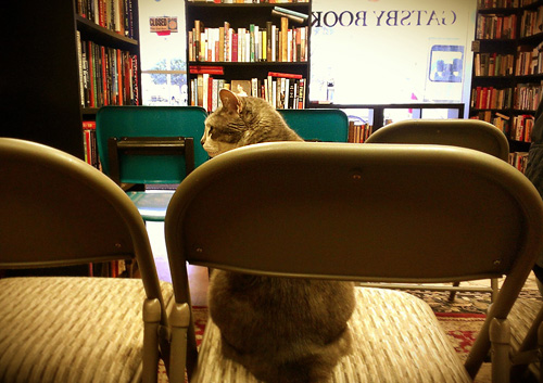 Ruby waiting for Scotch Wichmann to begin reading