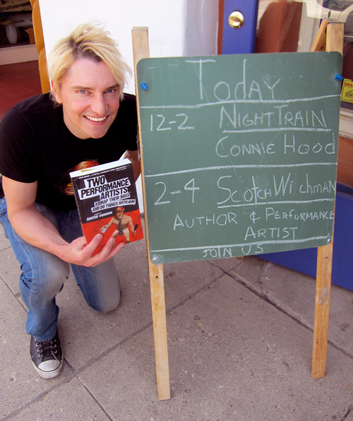 Scotch Wichmann book tour in Ventura